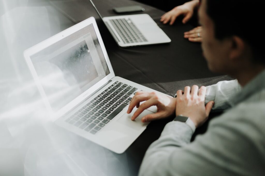 Dallas business owner comparing professional web design agency options